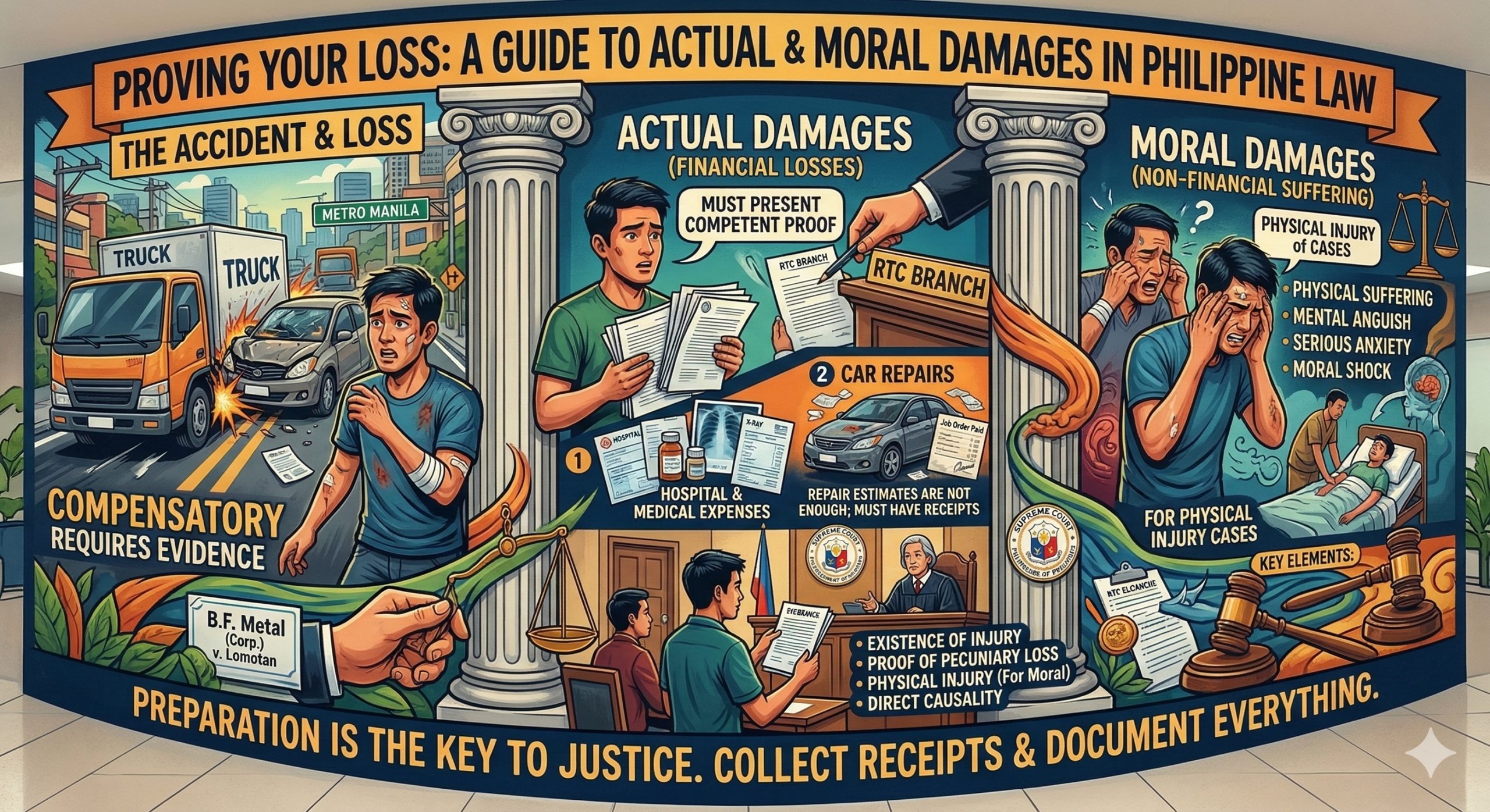 Proving Your Loss: A Guide to Actual and Moral Damages in Philippine Law