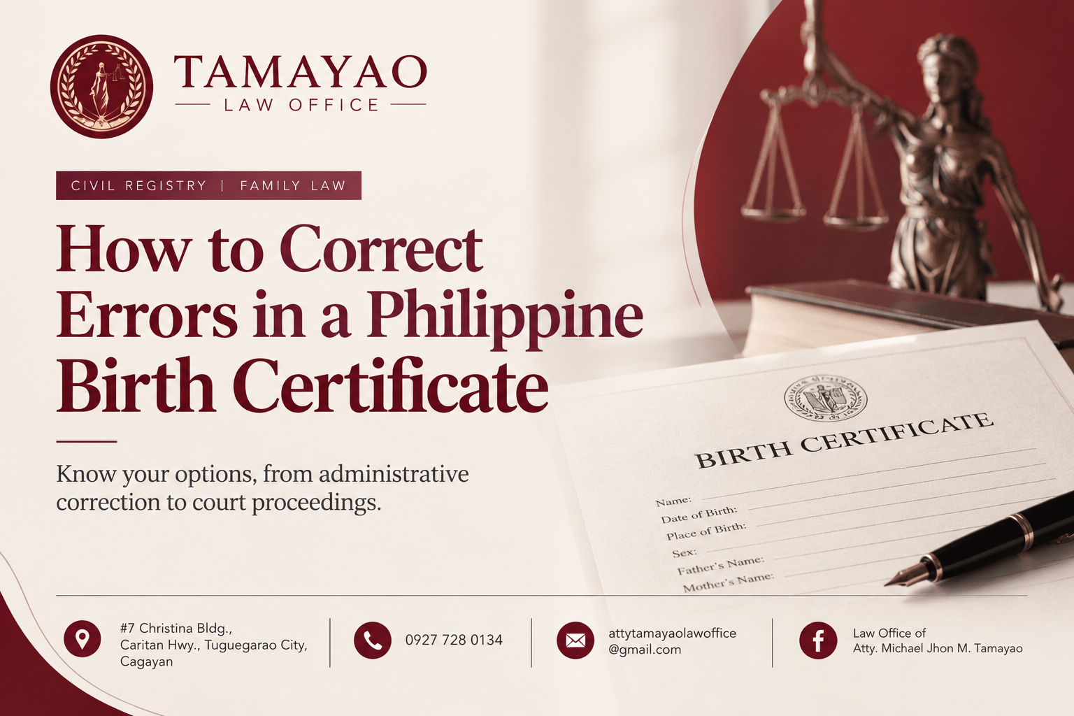 How to Correct Errors in a Birth Certificate in the Philippines: Administrative and Court Remedies