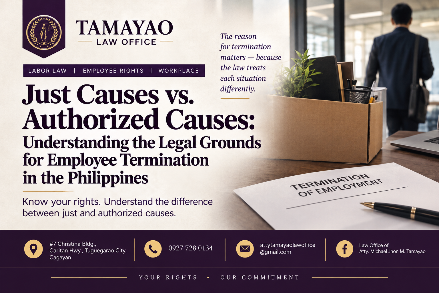 Just Causes vs. Authorized Causes: Understanding the Legal Grounds for Employee Termination in the Philippines